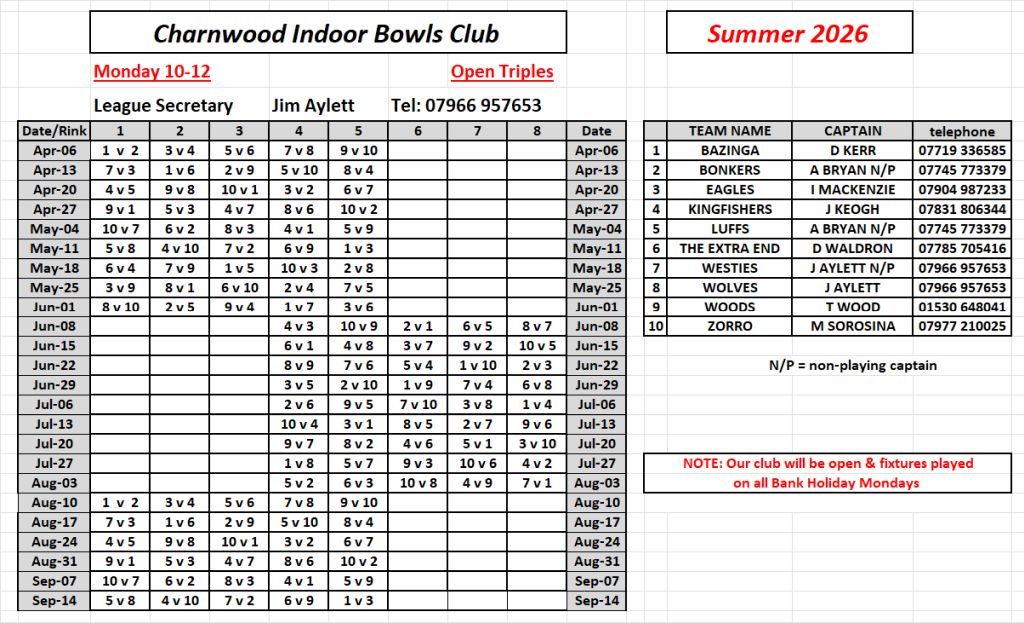P L1 2026 Summer Monday10 12 OpenTriples 10Teams v2